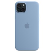 Θήκη Σιλικόνης Apple με Magsafe για Apple iPhone 15 Plus - Winter Blue