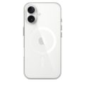 Θήκη Σιλικόνης Apple με Magsafe για Apple iPhone 16 - Clear