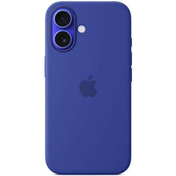 Θήκη Σιλικόνης Apple με Magsafe για Apple iPhone 16 - Ultramarine 