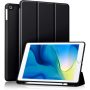 Θήκη Σιλικόνης Soft TPU Flexible με  Pencil Holder για iPad 10.2 2019/2020/2021 - Black