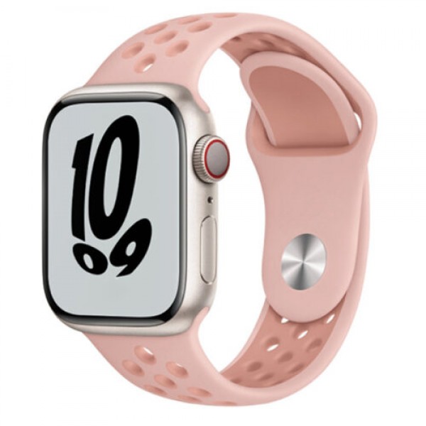 Λουράκι Σιλικόνης Orso Dual Color Sport Apple Watch 38/40/41mm - Pink Rose