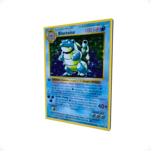 Mousepad με Base Set Card -  Blastoise