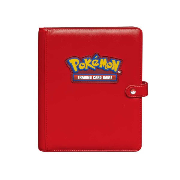Άλμπουμ Καρτών Ultra Pro -  Premium Snap Pokémon Binder (160 Κάρτες - Side Loaded) - Red