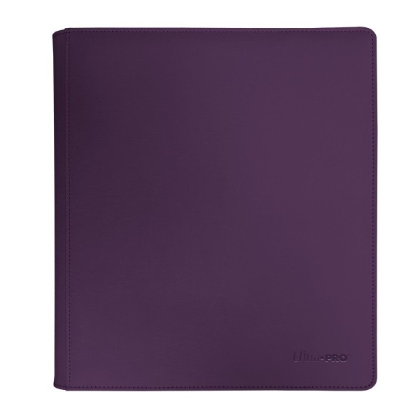 Άλμπουμ Καρτών Ultra Pro - 12-Pocket με φερμουάρ Zippered PRO Binder (480 θέσεις) - Midnight Plum