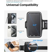 Θήκη smartphone Spigen Dynamic Shield A703 Sports Armband – Black