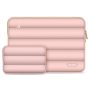 Tech-Protect Puffy Sleeve Case για Laptop 13”-14”- Dusty Rose