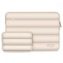 Tech-Protect Puffy Sleeve Case για Laptop 13”-14”- Sand
