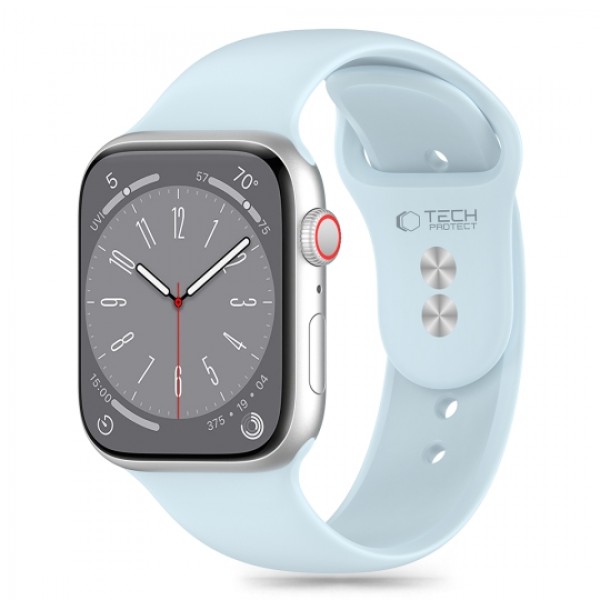 Λουράκι Σιλικόνης Tech-Protect Silicone Pro για Apple Watch 42/44/45/46/49mm - Sky Blue