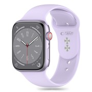 Λουράκι Σιλικόνης Tech-Protect Smoothband για Apple Watch 38/40/41mm - Elegant Purple