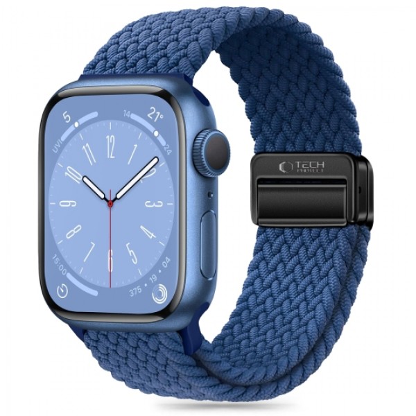 Λουράκι Υφασμάτινο Tech-Protect Nylonmag για Apple Watch 42/44/45/46/49mm - Montego Blue