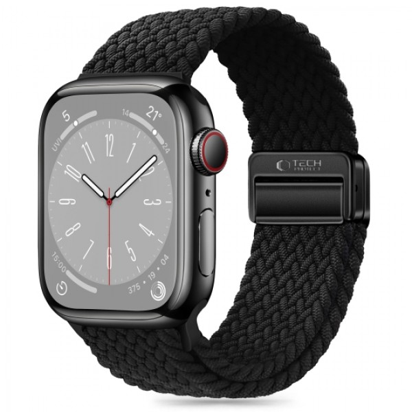 Λουράκι Υφασμάτινο Tech-Protect Nylonmag για Apple Watch Series 38/40/41mm - Black