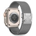 Μεταλλικό Λουράκι Tech-Protect Milano για Apple Watch 42/44/45/46/49mm - Silver