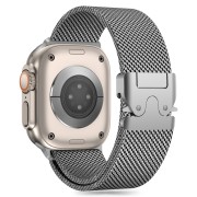 Μεταλλικό Λουράκι Tech-Protect Milano για Apple Watch 42/44/45/46/49mm - Silver