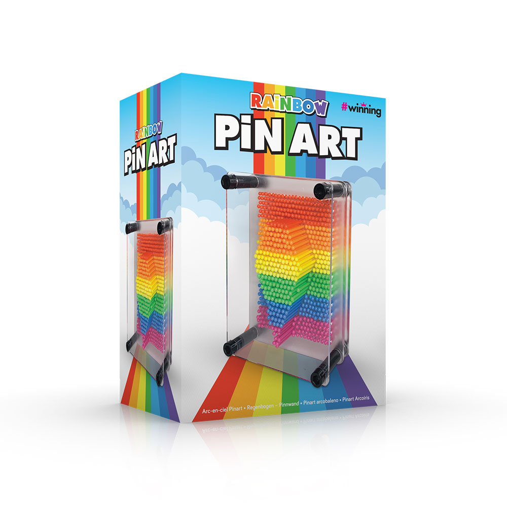 The Source Rainbow Pin Art – Επιτραπέζιο διακοσμητικό 3D Pin Art ...
