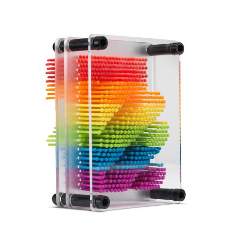 The Source Rainbow Pin Art – Επιτραπέζιο διακοσμητικό 3D Pin Art – Πολύχρωμο