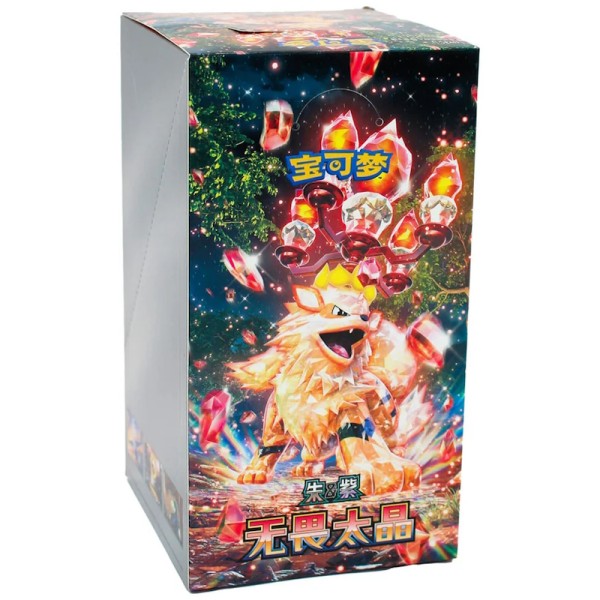 Pokémon TCG Scarlet & Violet: Fearless Terrastal Blister Pack Booster Box (Chinese)