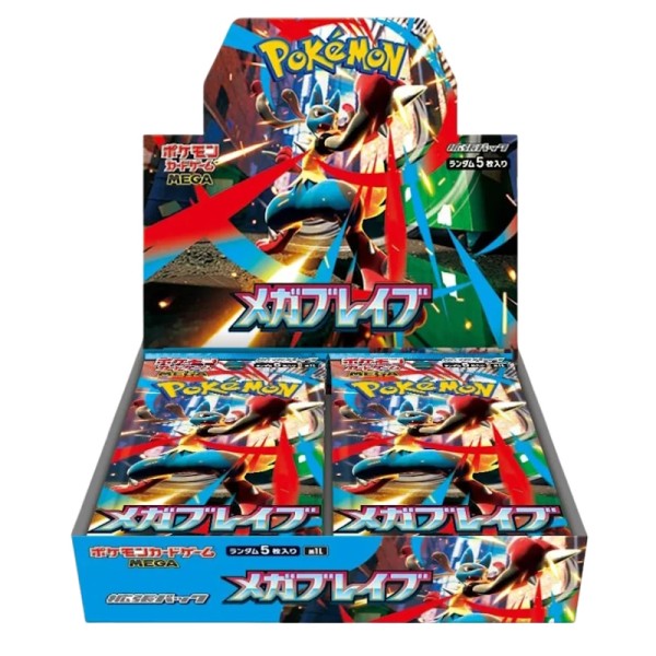 Pokémon TCG: Scarlet & Violet - Mega Brave - 1 Booster Box - Japanese Language