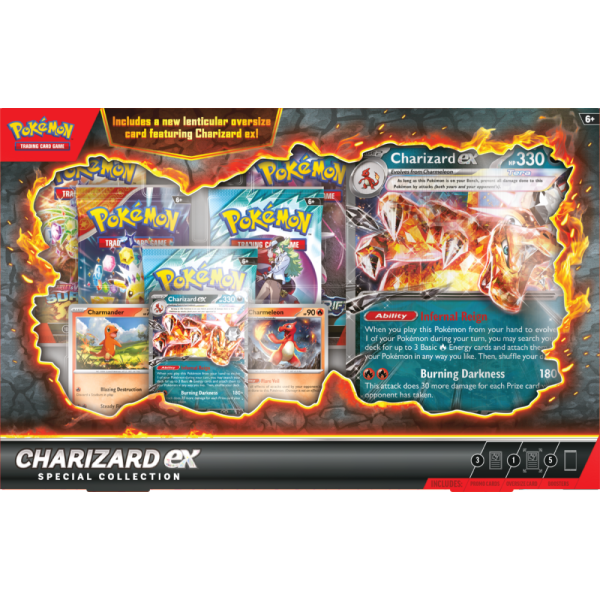 Pokémon TCG: Charizard ex Special Collection Box