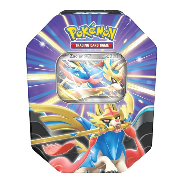 Pokémon TCG: Slashing Legends Tin 2025 - Zacian ex
