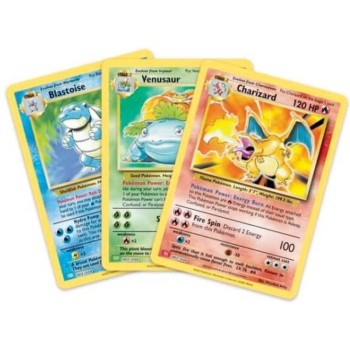 Εναλλασσόμενο 3D Poster Pokémon Base Set (Charizard, Blastoise, Venusaur) 30x40 εκ.