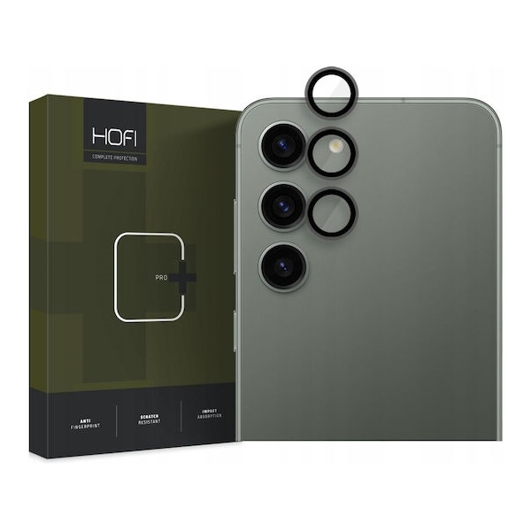 Hofi Camera Lens Tempered Glass Protector για Samsung Galaxy S23/S23 Plus - Black