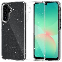  Θήκη Σιλικόνης Tech-Protect Flexair για Samsung Galaxy A26 5G - Glitter Clear