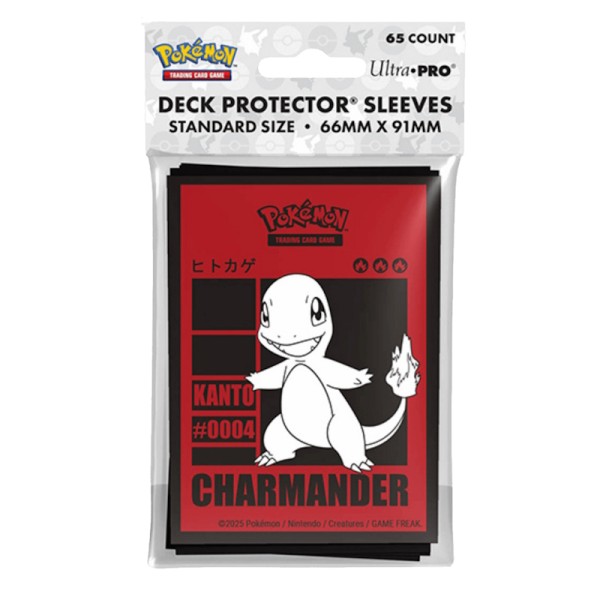 Pokémon Sleeves Ultra Pro - Charmander - 65τμχ