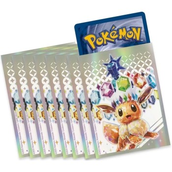 Pokémon Sleeves Official - Prismatic Evolutions - 65τμχ -  Stellar Eevee