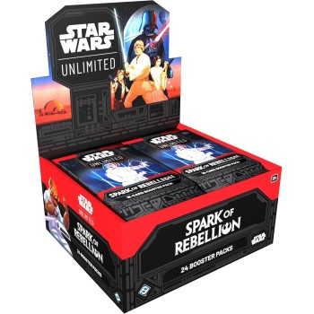 Star Wars: Unlimited – Spark of Rebellion – Booster Box (24 Booster Packs – English)