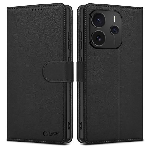 Θήκη Book Tech-Protect Wallet Δερματίνη για Xiaomi Redmi Note 14 5G - Black