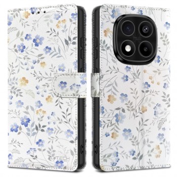Θήκη Book Tech-Protect Wallet Δερματίνη για Xiaomi Redmi Note 14 Pro 5G / Poco X7 5G - Spring Flowers