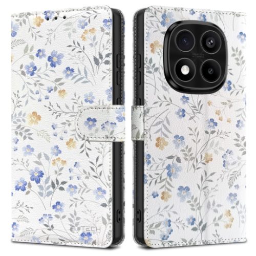 Θήκη Book Tech-Protect Wallet Δερματίνη για Xiaomi Redmi Note 14 Pro 5G / Poco X7 5G - Spring Flowers
