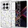 Θήκη Σιλικόνης Tech-Protect Flexair για Xiaomi Redmi Note 14 Pro 5G / Poco X7 5G - Spring Flowers