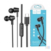 Ακουστικά Ενσύρματα Handsfree Hoco M86 In-ear Type-C - Black