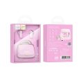 Ασύρματα Ακουστικά Hoco Handbag True Wireless with Metal Lanyard - Pink