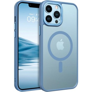 Θήκη Σιλικόνης Orso MagCase Focus για iPhone 13 Pro Max - Frosted Ultramarine Blue