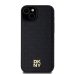 Θήκη Δερμάτινη DKNY PU Leather Repeat Pattern Stack Logo MagSafe Case για Apple iPhone 13 - Black