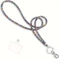 Cross Body Universal Diamond Λουράκι Λαιμού για Κινητά - Colourful