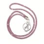 Cross Body Universal Diamond Λουράκι Λαιμού για Κινητά - Pink