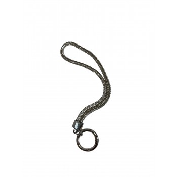 Cross Body Universal Diamond Λουράκι Χεριού για Κινητά - Silver