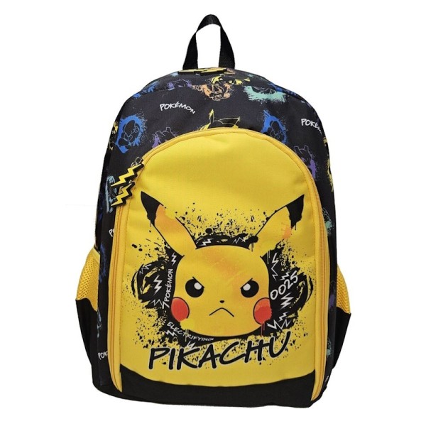 Pokemon 3D Pikachu Skate Face Backpack 29cm – Τσάντα Πλάτης με τον Pikachu σε 3D face