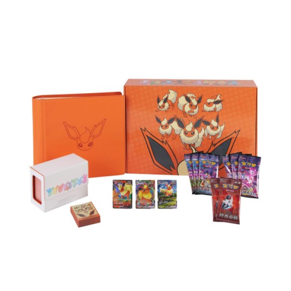 Pokémon TCG – Eevee Advanced Gift Box - Flareon Edition - Chinese