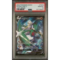 Gallade V - Lost Origin - English 2022 - LOR TG19/TG30 - PSA GEM MINT 10 - Pokemon Graded Card
