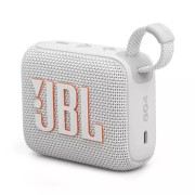 Αδιάβροχο Ηχείο JBL Go4 Bluetooth 4.2W με 7 ώρες Λειτουργίας - White