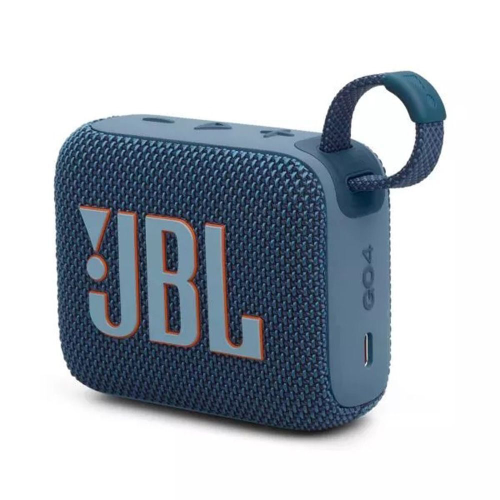 Αδιάβροχο Ηχείο JBL Go4 Bluetooth 4.2W με 7 ώρες Λειτουργίας - Blue