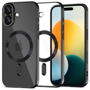 Θήκη Σιλικόνης Tech-Protect FlexMag με Magsafe για iPhone 17 - Shiny Black