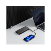 PowerBank Veger TC130 - 25000mAh LED Quick Charge 130W 1x USB-A, 1X USB-C & Ενσωματωμένα Καλώδια - Black