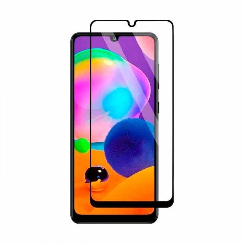 Tempered Glass Full Glue Full Face για Samsung Galaxy A31 - Black
