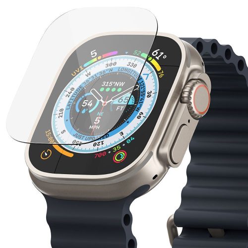 Tempered Glass Volte-Tel 2.5D Full Glue για Apple Watch Ultra 49mm - Clear