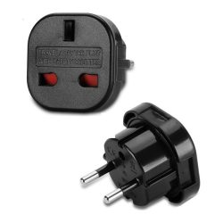 Αντάπτορας Ταξιδιού Power Plug Adapter UK -> EU 